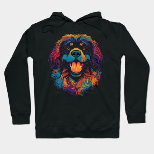 Tibetan Mastiff Smiling Hoodie